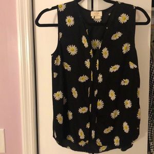 Kate Spade daisy tank top